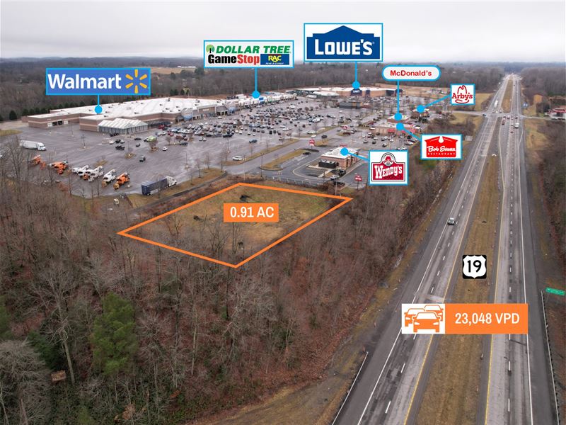 Walmart Supercenter Outparcel : Fayetteville : Fayette County : West Virginia
