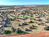 Great Ash Fork Acreage with Power : Williams : Coconino County : Arizona