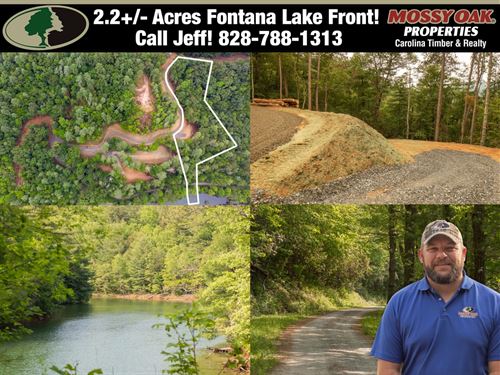 2.2 Acres Fontana Lake Front : Robbinsville : Graham County : North Carolina