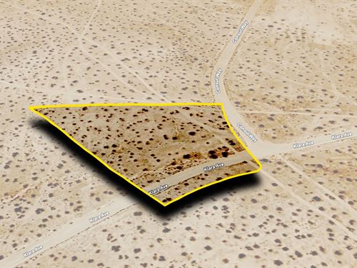 Tranquil Property for $417.12 Down : California City : Kern County : California