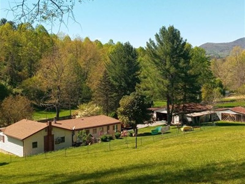 Turnkey Mini Farm Breathtaking View : Hiwassee : Pulaski County : Virginia