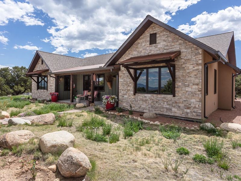 Beautiful Mesa Antero Home : Nathrop : Chaffee County : Colorado