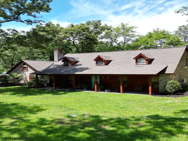 6.4 Acres with a Home in Newton Cou : Decatur : Newton County : Mississippi