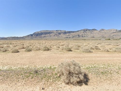 Lot with View, Only $228.60/Month : Pahrump : Nye County : Nevada