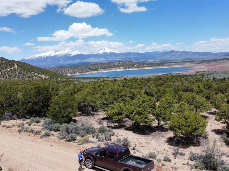 Lake & Mountain Views, Power Option : Fort Garland : Costilla County : Colorado