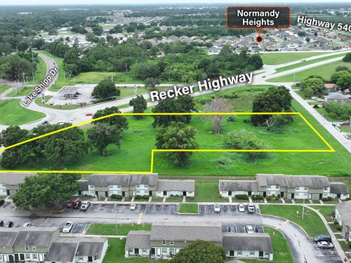Recker Highway Commercial Land : Winter Haven : Polk County : Florida