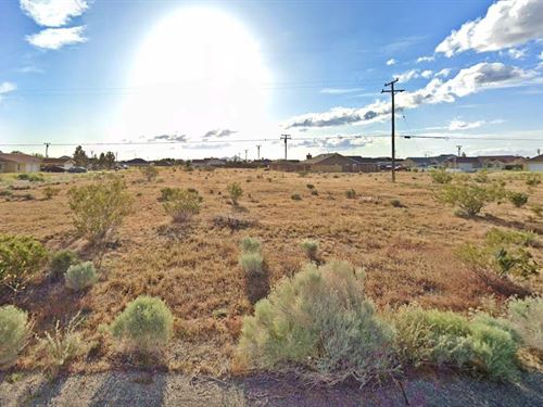 Well-Situated Lot : California City : Kern County : California