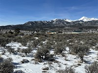 Peak Views, Blanca and Lindsey : Fort Garland : Costilla County : Colorado