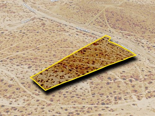 Affordable Lot Only $418.52/Mo : California City : Kern County : California