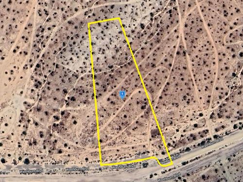 Affordable Lot, Only $140.74 Down : California City : Kern County : California