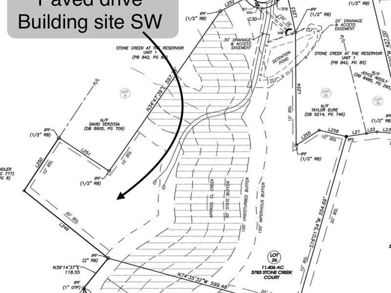 Hall County Lot for Sale : Gainesville : Hall County : Georgia