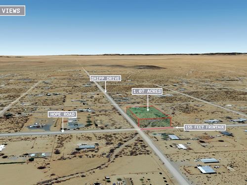 1.07 Acres in Golden Valley, $400 : Golden Valley : Mohave County : Arizona