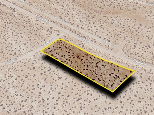 Serene, Coveted Lot for $501.31/Mo : California City : Kern County : California