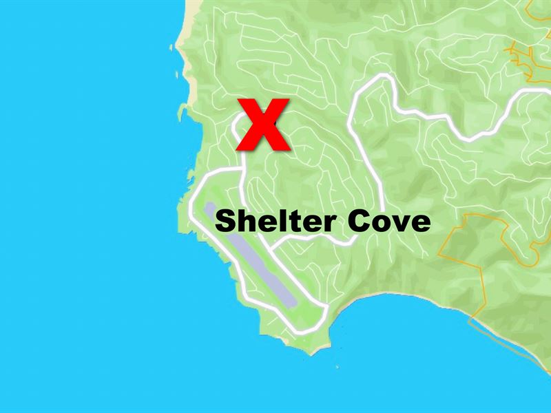 Ocean is a Short Walk Away : Whitethorn : Marin County : California
