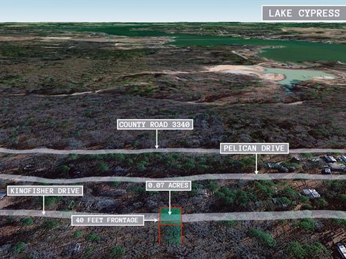 .07 Acre in Winnsboro, $200/Month : Winnsboro : Franklin County : Texas