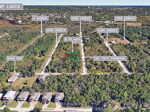 .23 Ac in Bay Saint Louis, $200/Mo : Bay Saint Louis : Hancock County : Mississippi