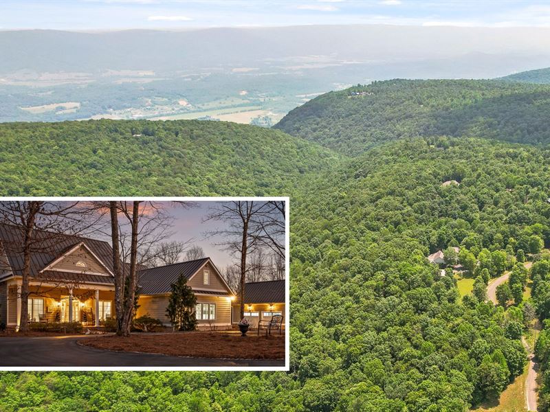 Custom Home on 16.85 Acres : Dunlap : Sequatchie County : Tennessee