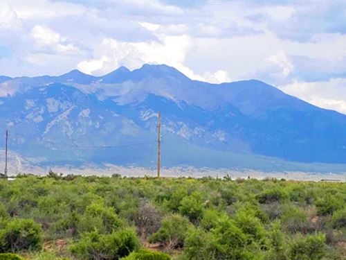 Mountain Views to Build or Camp : Alamosa : Colorado