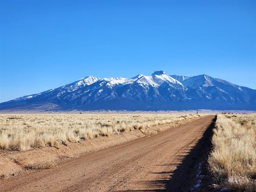 Enjoy MT Blanca From Your Homestead : Blanca : Costilla County : Colorado