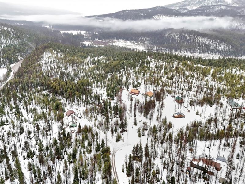 Ultimate Rustic Charm Retreat : Seeley Lake : Missoula County : Montana