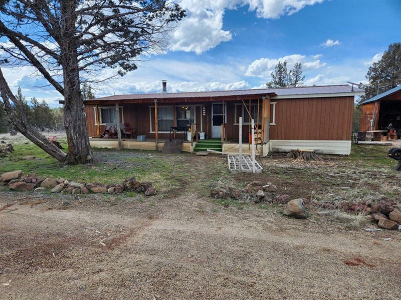 Updated Mfh, 20 Acres : Bly : Klamath County : Oregon