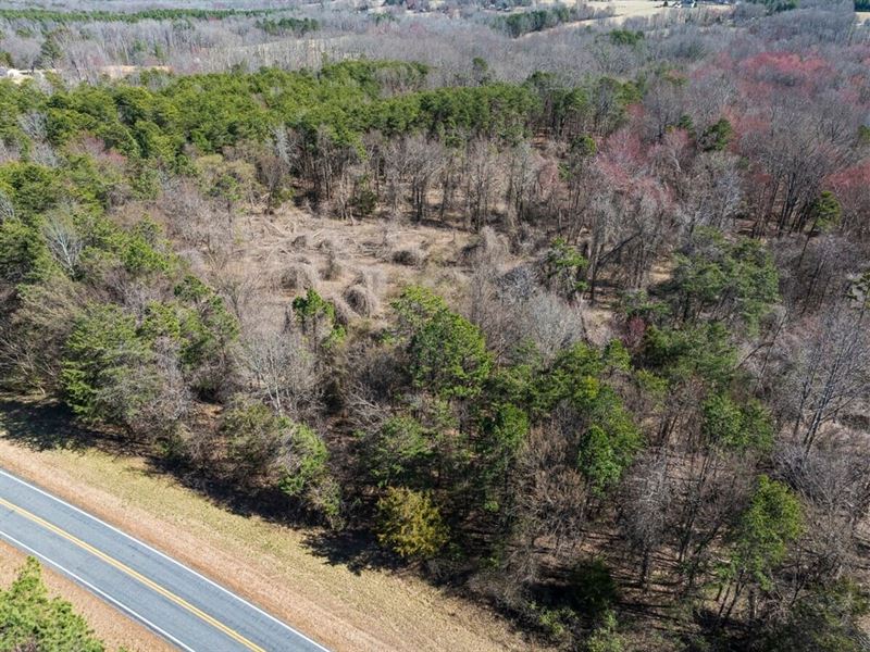 4.50-Acre Homesite Lot for Sale : Pelham : Caswell County : North Carolina