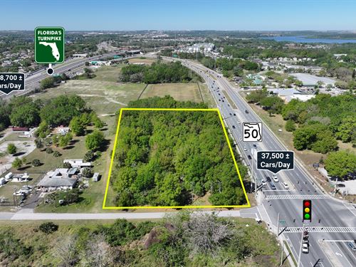 SR 50 4.41 Ac Retail / Development : Winter Garden : Orange County : Florida