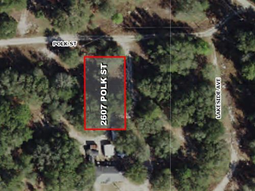 Lovely Lot in Inverness : Inverness : Citrus County : Florida