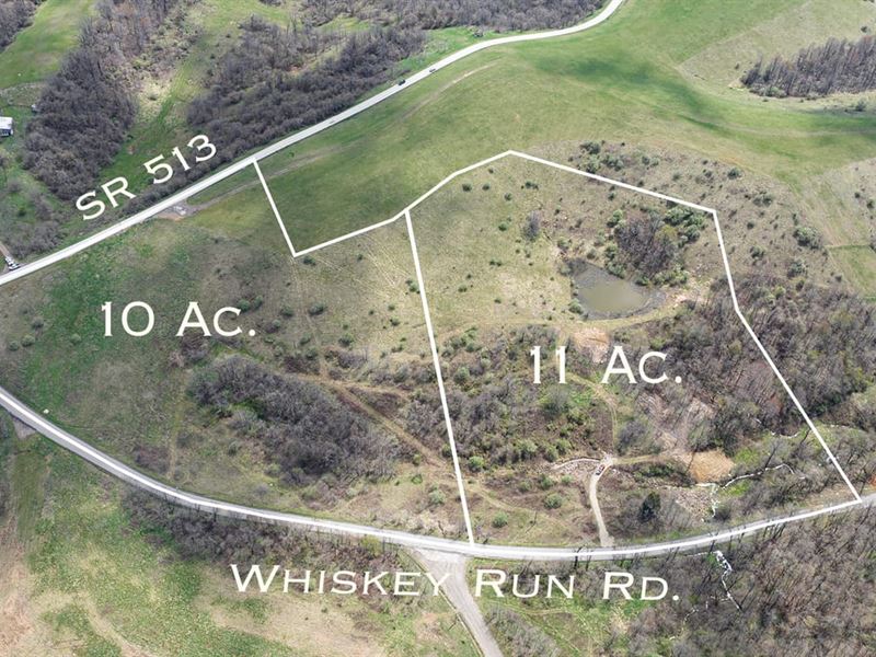 Whiskey Run Rd, 10 Acres, Noble : Quaker City : Noble County : Ohio