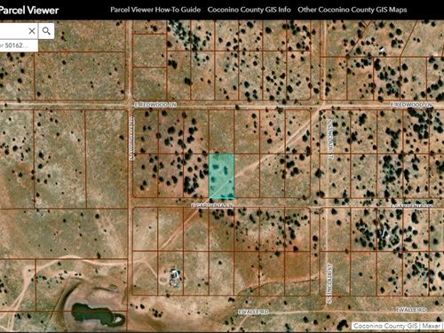 A Parcel with Potential : Williams : Coconino County : Arizona