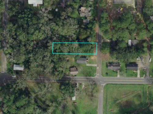 Beautiful Lot Minutes From Downtown : Marianna : Jackson County : Florida