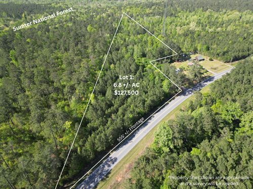 7-13 Acre Estate Lots in Clinton SC : Clinton : Laurens County : South Carolina