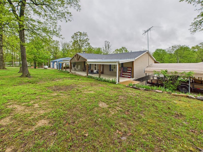 Spacious, 5 Bed 2 Bath Retreat on 5 : Wappapello : Wayne County : Missouri