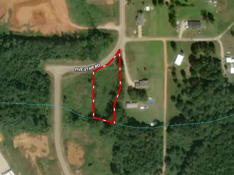 5 Star Road 1 Ac : Pontotoc : Pontotoc County : Mississippi