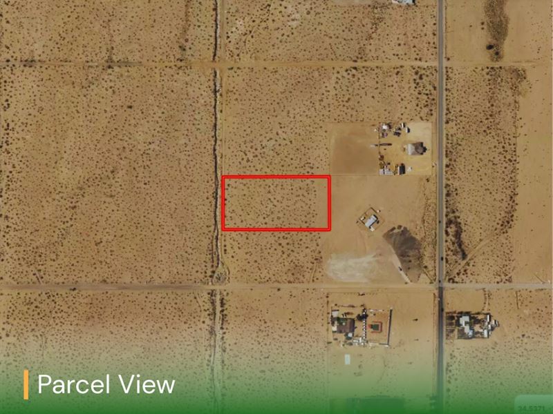 4.62 Acre Lot in Adelanto, CA : Adelanto : San Bernardino County : California