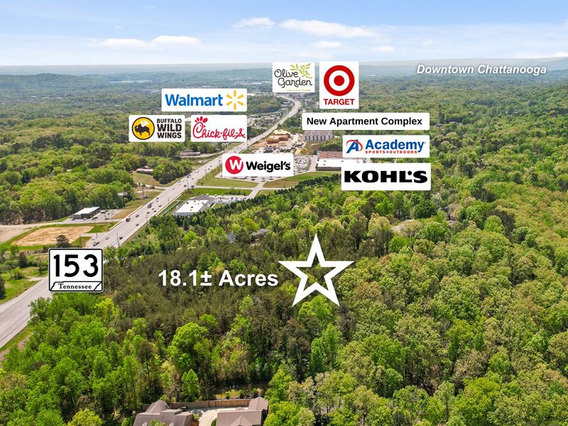 18.1 Acres for Development : Hixson : Hamilton County : Tennessee