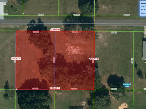 Double Lot in Spring Lake Village : Sebring : Highlands County : Florida