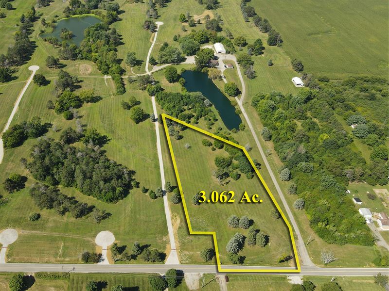 3 Acres of Beautiful Golf Course : Ashville : Pickaway County : Ohio