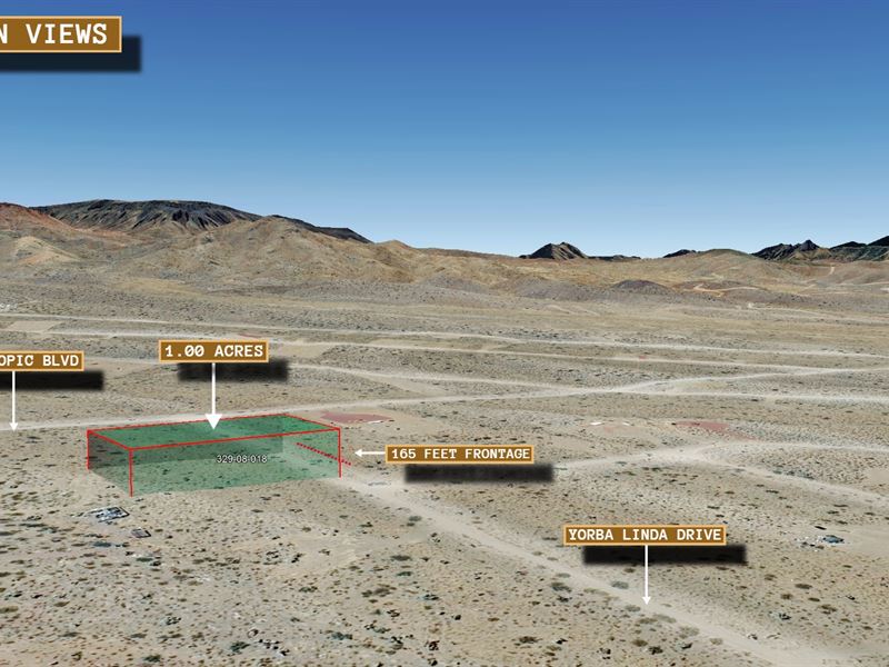 1 Acre in White Hills, $250/Month : White Hills : Mohave County : Arizona