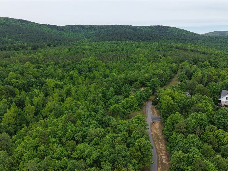 10.49 Acres with A Home in Polk Cou : Mena : Polk County : Arkansas