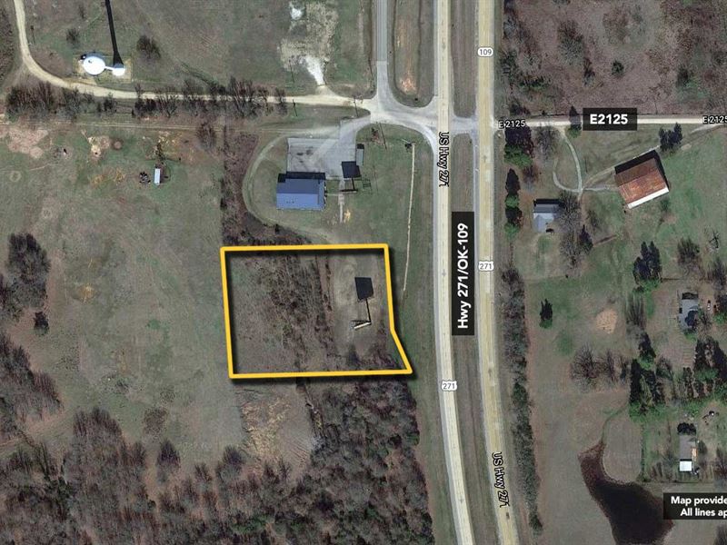 2.3 Ac in Grant, OK : Grant : Choctaw County : Oklahoma