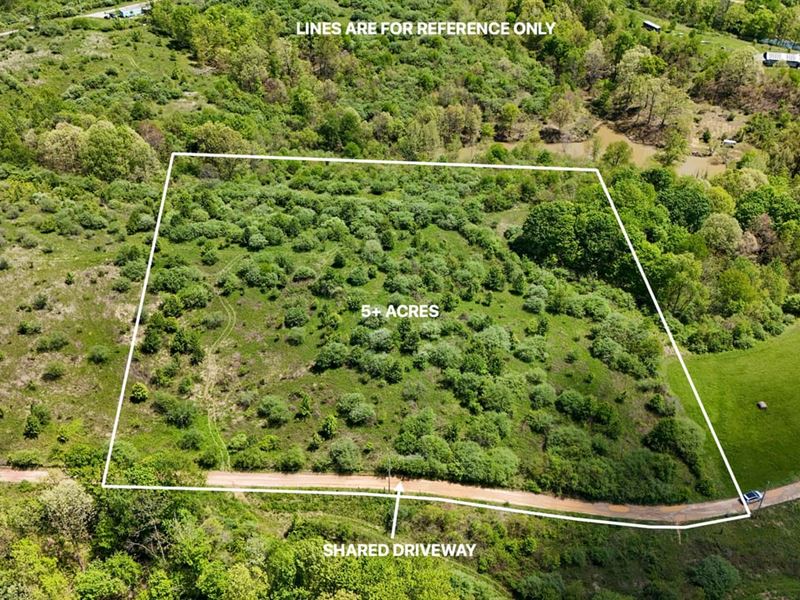 TR 312 Tract 3, 5 Acres, Perry Co : New Lexington : Perry County : Ohio