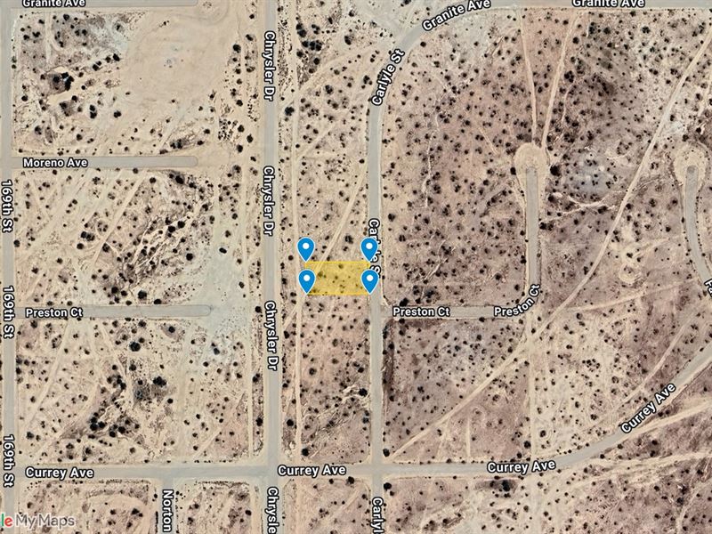 .17 Acre in California City, CA : California City : Kern County : California