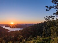 Wow 4.8 Ac of Creekfront Paradise : Ellijay : Gilmer County : Georgia