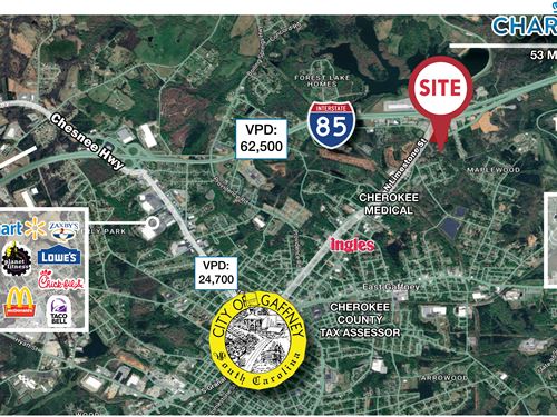 Excellent Development Opportunity : Gaffney : Cherokee County : South Carolina