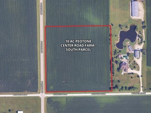 10 Acres, Peotone Twp, South Parcel : Peotone : Will County : Illinois