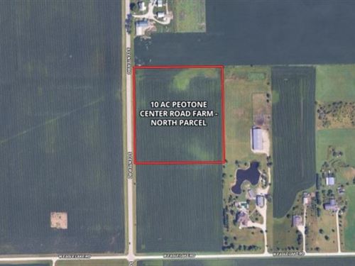 10 Acres, Peotone Twp, North Parcel : Peotone : Will County : Illinois