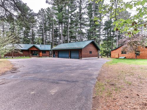 Stone Lake Home + Guest Home : Manitowish Waters : Vilas County : Wisconsin