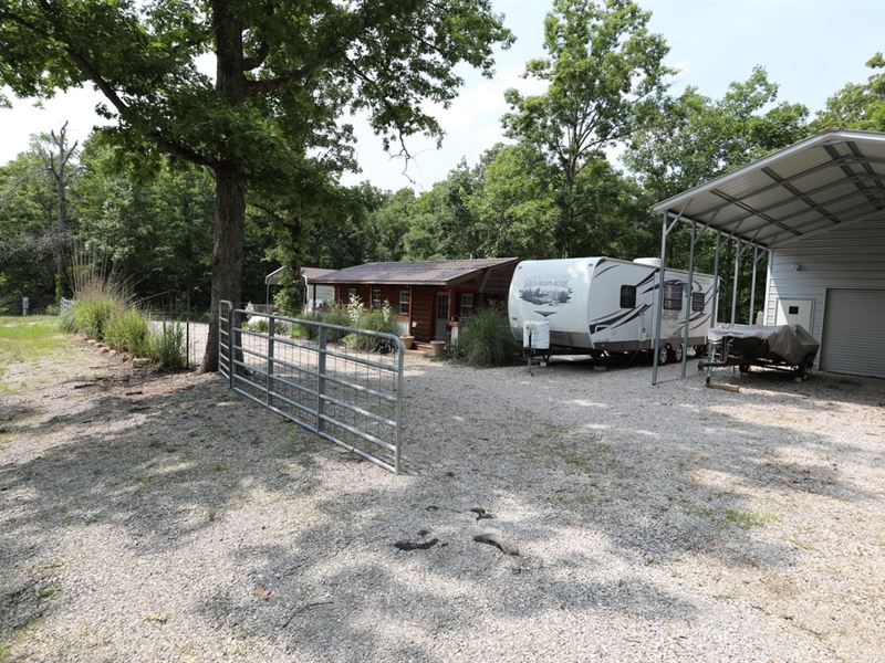 Turn-Key Tiny Home + RV Setup Near : Wappapello : Wayne County : Missouri