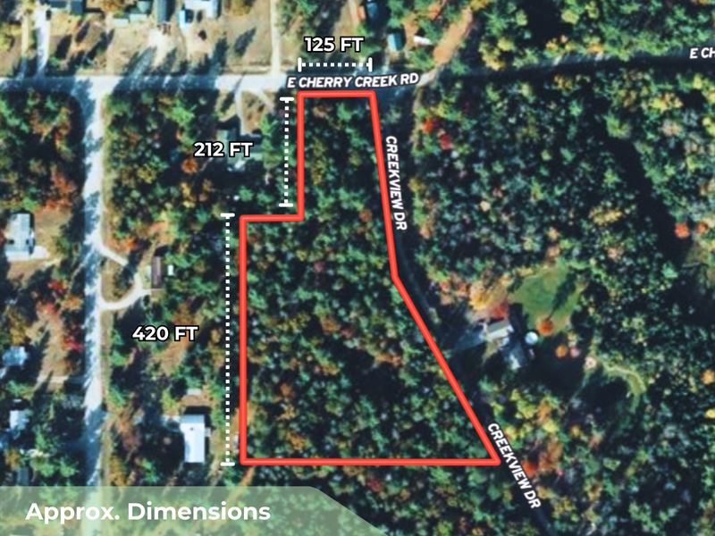 3.82 Acres in Oscoda, Mi, No HOA : Mio : Oscoda County : Michigan